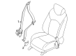 Diagram for 2025 Nissan Pathfinder Seat Belt - 88884-9PU8A