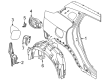 Diagram for 2025 Nissan Kicks Wheelhouse - 76749-7LG0A