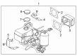 Diagram for 2025 Nissan Armada Brake Master Cylinder - 46007-7JA1A