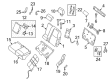 Diagram for Nissan Pathfinder Cup Holder - 88337-3KA1B