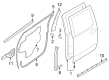 Diagram for Nissan Frontier Door Seal - 82830-9BU0A
