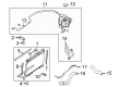Diagram for 2025 Nissan Frontier Transmission Oil Cooler - 21606-9BT1B