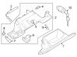 Diagram for 2025 Nissan Z Glove Box - 68108-6GP0A