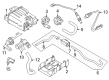 Diagram for 2020 Nissan Sentra PCV Hose - 14912-6LB0C