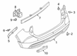 Diagram for Nissan Kicks Play Bumper - 85022-5R01J