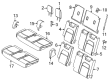 Diagram for 2025 Nissan Pathfinder Seat Cushion - 89311-6TA0A