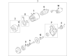 Diagram for 2023 Nissan GT-R Starter Solenoid - 23343-JF00C