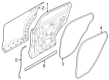Diagram for Nissan ARIYA Weather Strip - 82839-5MP1A