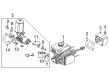Diagram for 2023 Nissan Frontier Brake Master Cylinder - 46010-9BV6D