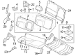 Diagram for 2025 Nissan Frontier Seat Cushion - 88611-9BV0C