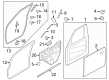 Diagram for 2024 Nissan Armada Door Seal - 80831-1LA0D