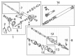 Diagram for 2025 Nissan Frontier Axle Shaft - 39100-9BT0A