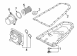Diagram for Nissan Transmission Pan - 31390-28X0E
