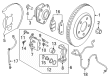Diagram for 2025 Nissan Leaf Brake Caliper Repair Kit - D1060-6WK0C