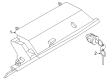 Diagram for 2025 Nissan Armada Glove Box - 68102-7KA0A