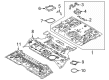 Diagram for Nissan Armada Floor Pan - 74515-7JA0A