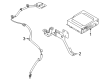 Diagram for 2025 Nissan Armada Antenna - 25975-7JA0A