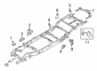 Diagram for Nissan Titan Engine Mount - E0310-EZ0AA