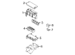 Diagram for 2025 Nissan Versa Engine Mount - 24387-5RB1A