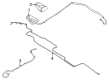 Diagram for 2025 Nissan Sentra Antenna Cable - 28242-6LA2A