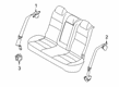 Diagram for 2025 Nissan Altima Seat Belt - 88843-9HF9B