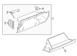 Diagram for 2025 Nissan Leaf Glove Box - 68510-6WK0B