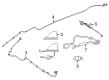 Diagram for 2025 Nissan Pathfinder Antenna - 28208-6RR0B