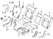 Diagram for 2025 Nissan Pathfinder Seat Cushion - 88320-6TA2A