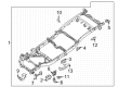 Diagram for 2025 Nissan Frontier Shock And Strut Mount - 50440-EZ00A