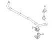 Diagram for 2025 Nissan Rogue Sway Bar Bushing - 56243-6RS2A