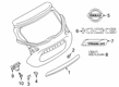 Diagram for Nissan Kicks Play Emblem - 84890-9VC0A