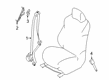 Diagram for Nissan Kicks Seat Belt - 86884-5RL9A
