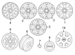 Diagram for 2025 Nissan Pathfinder Wheel Cover - 40342-6TA1A
