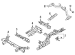 Diagram for 2024 Nissan Pathfinder Rear Crossmember - G5450-6SAMA