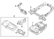 Diagram for 2025 Nissan Armada Dome Light - 26430-7KA3D