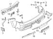 Diagram for 2025 Nissan Armada Bumper - 85022-7KP1H