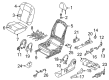 Diagram for 2025 Nissan Pathfinder Seat Switch - 87468-6TC0A