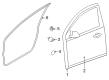 Diagram for 2025 Nissan Versa Door Seal - 80830-5EF0A