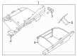 Diagram for Nissan Kicks Play Glove Box - 68510-5EE0A