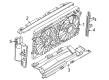 Diagram for 2025 Nissan Armada A/C Condenser Fan - 21481-7JA0A