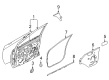 Diagram for 2025 Nissan Sentra Door Seal - 80831-6LE0A