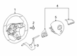 Diagram for Nissan Kicks Steering Wheel - 48430-5RW3C
