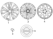 Diagram for 2025 Nissan Pathfinder Spare Wheel - 40300-6TA4C