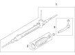 Diagram for Nissan Rogue Steering Gear Box - 49001-6RZ2A