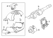 Diagram for 2025 Nissan Armada Steering Column Cover - 48471-7JA0A