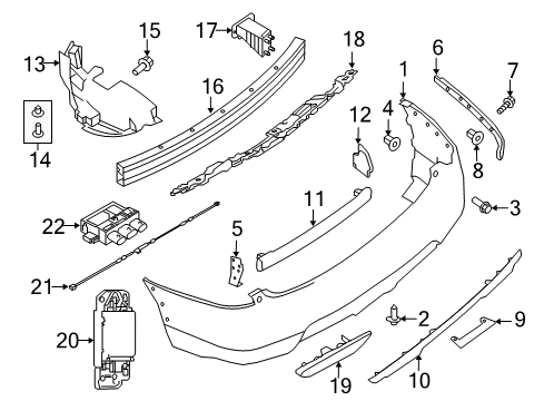 Diffuser-Rear,LH Diagram for 748A3-4BC0A
