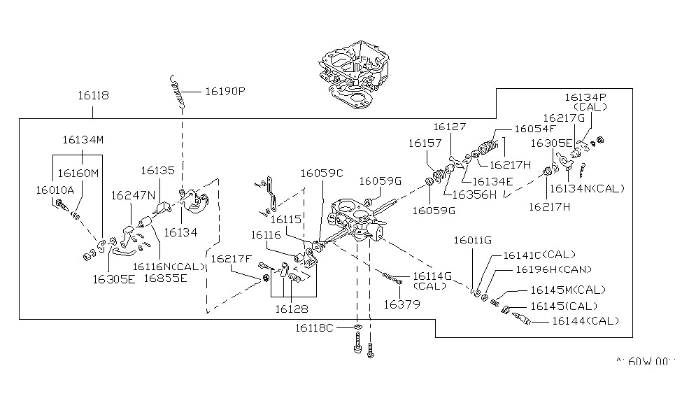 Nissan 16156-31M10 Clip