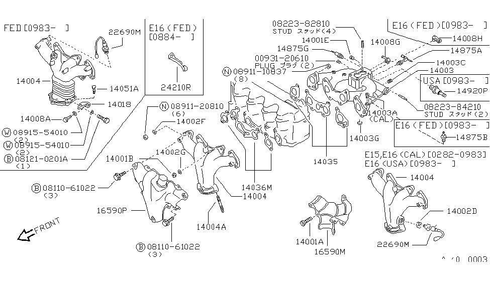 Nissan 24210-33M10 Clamp-Sensor