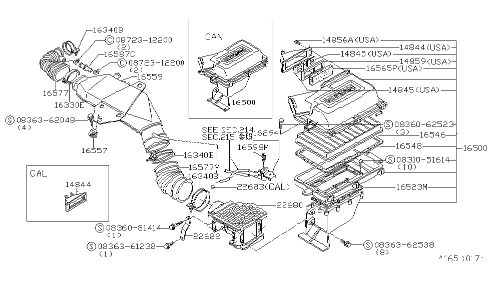 Nissan 14856-W7060 Relief Valve