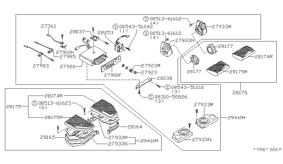 Nissan 27996-01L19 CONDENSERVO/REG